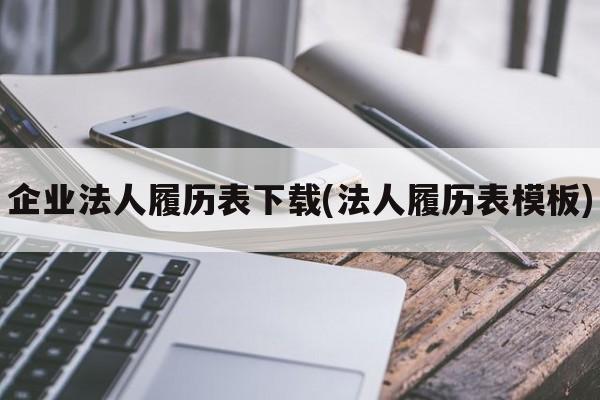 企业法人履历表下载(法人履历表模板)